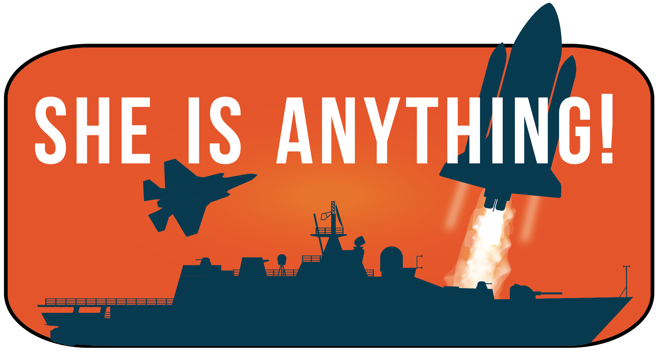 She is Anything! logo